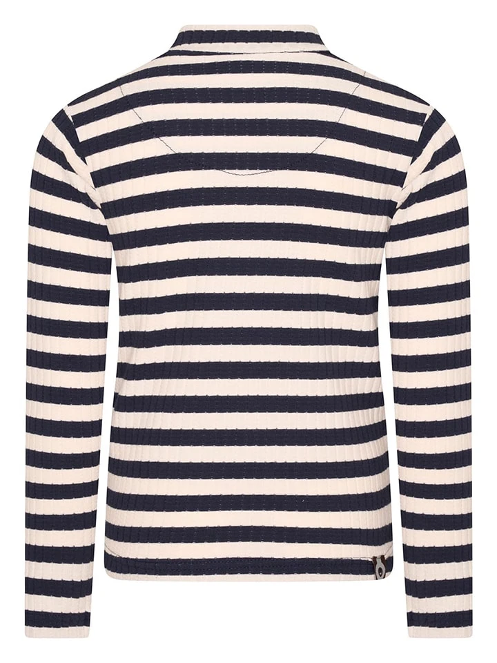 Longsleeve "Top Lonely" In Schwarz/ Weiß 4 Longsleeve "Top Lonely" In Schwarz/ Weiß – Bild 2