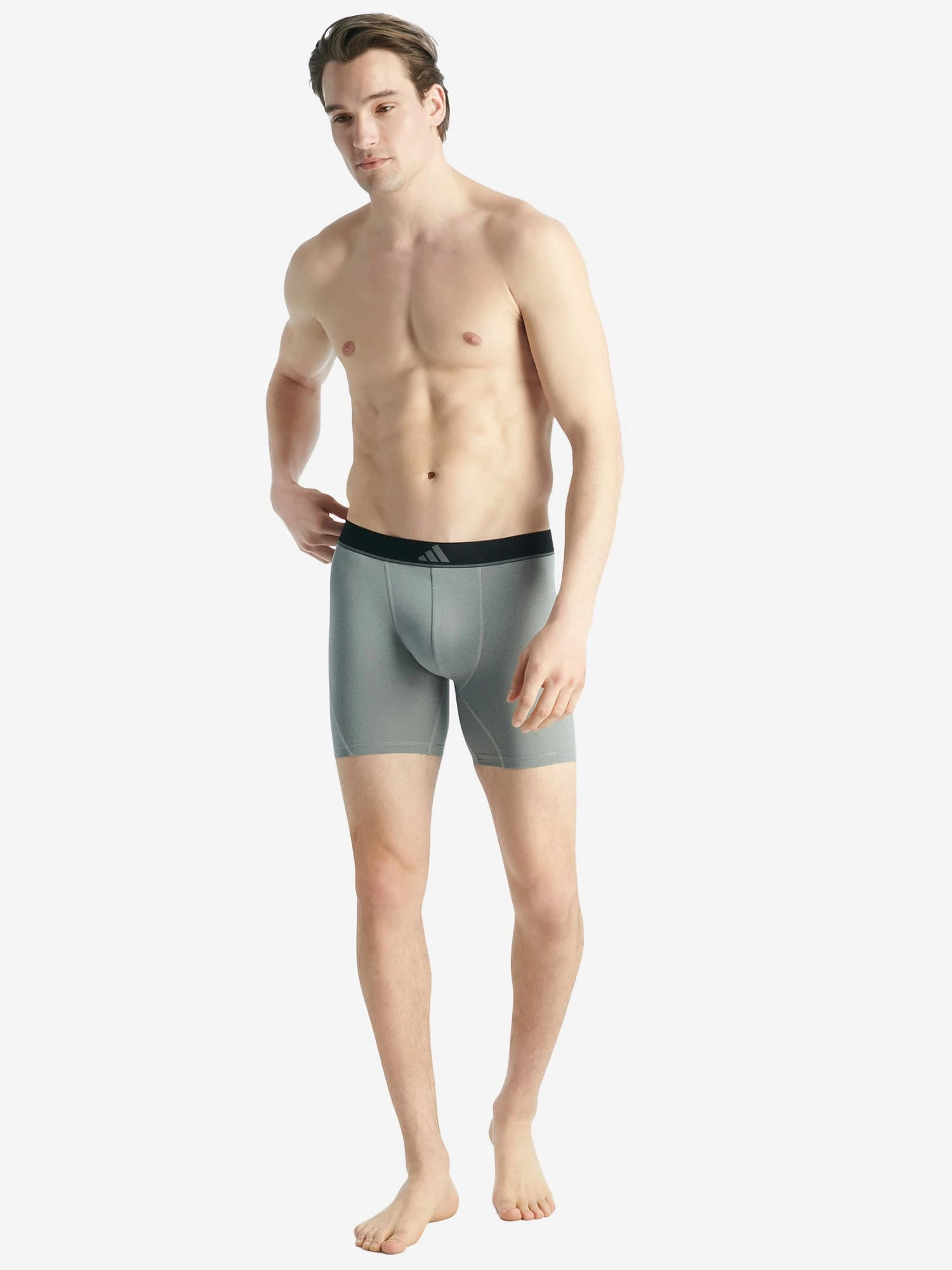 ADIDAS Retro Boxer Active Micro Flex Eco In Schwarz, Grau 4 ADIDAS Retro Boxer Active Micro Flex Eco In Schwarz, Grau – Bild 2