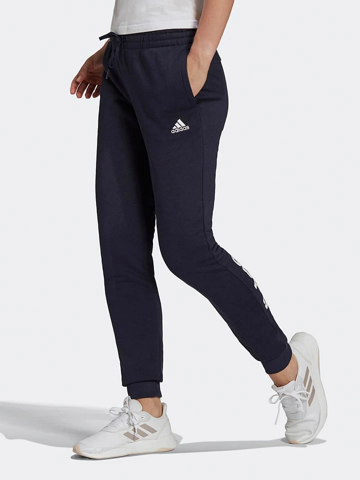 ADIDAS Sweathose "Lin FL C PT" In Dunkelblau 3 ADIDAS Sweathose "Lin FL C PT" In Dunkelblau