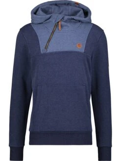 Hoodie "Aco" In Blau