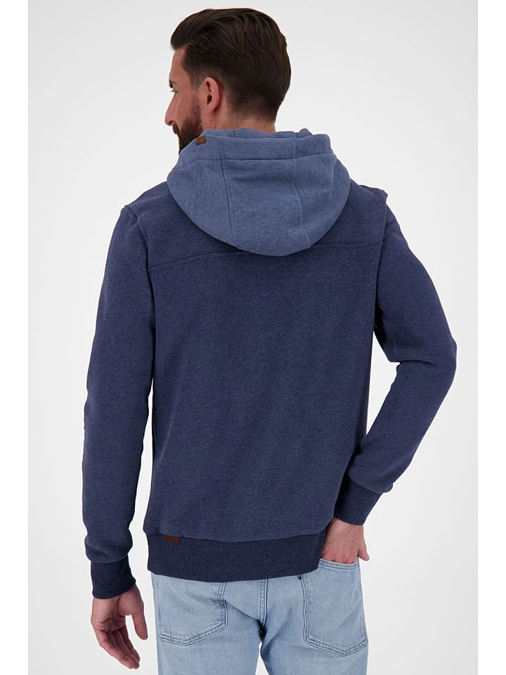 Hoodie "Aco" In Blau 6 Hoodie "Aco" In Blau – Bild 4
