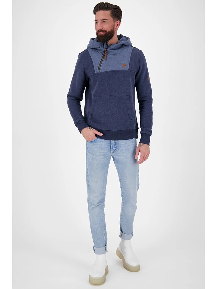 Hoodie "Aco" In Blau 8 Hoodie "Aco" In Blau – Bild 6