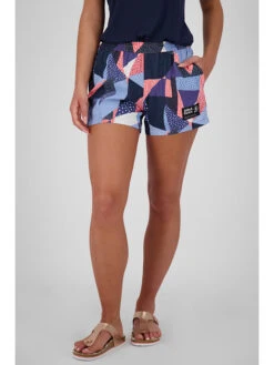 Shorts "Oxana" In Blau/ Bunt 9 Shorts "Oxana" In Blau/ Bunt -Trendiges Bekleidungsgeschäft alife and kickin shorts oxana in blau bunt 1