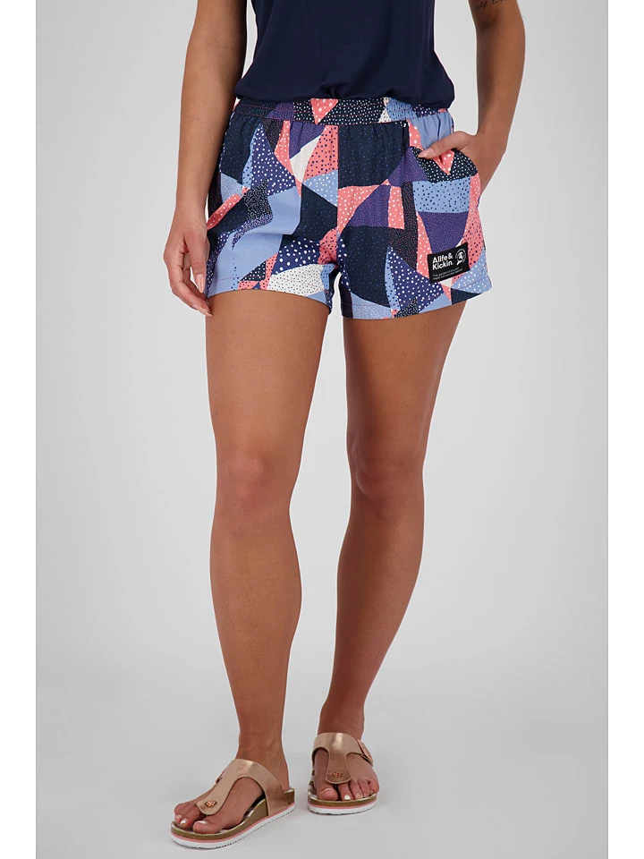 Shorts "Oxana" In Blau/ Bunt 4 Shorts "Oxana" In Blau/ Bunt – Bild 2