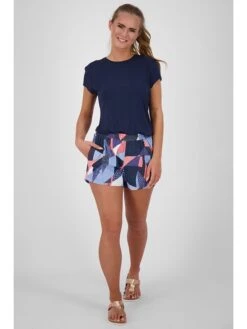 Shorts "Oxana" In Blau/ Bunt 13 Shorts "Oxana" In Blau/ Bunt -Trendiges Bekleidungsgeschäft alife and kickin shorts oxana in blau bunt 5