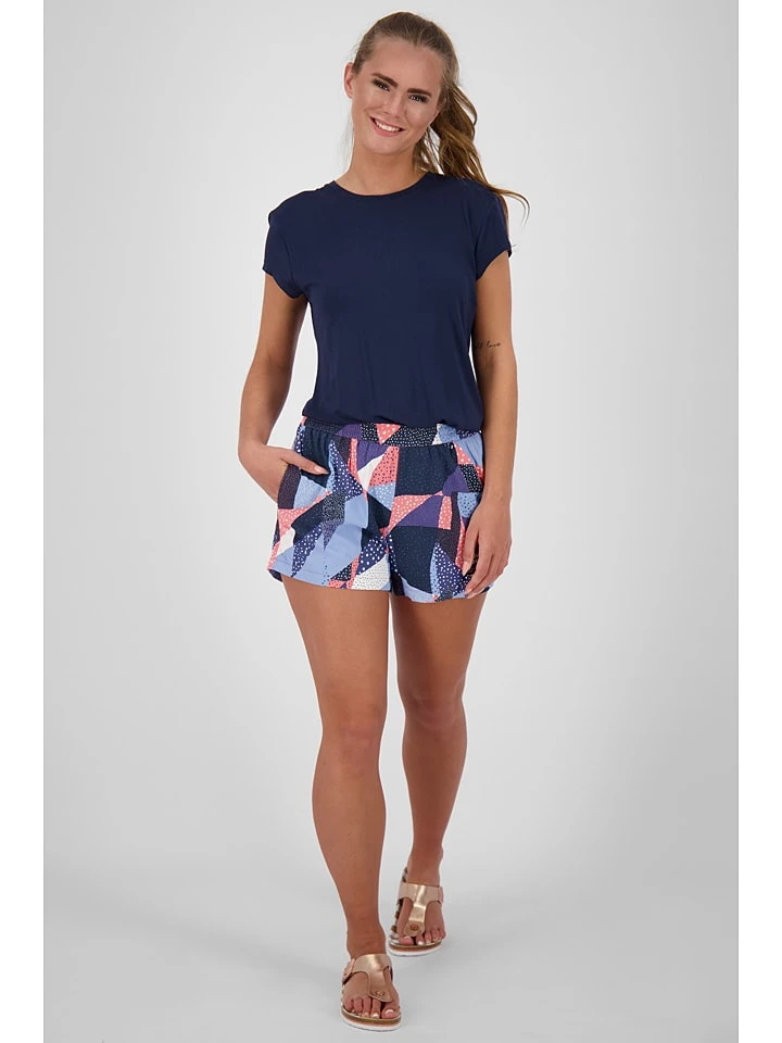 Shorts "Oxana" In Blau/ Bunt 8 Shorts "Oxana" In Blau/ Bunt – Bild 6