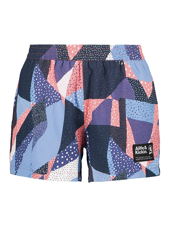 Shorts "Oxana" In Blau/ Bunt 3 Shorts "Oxana" In Blau/ Bunt