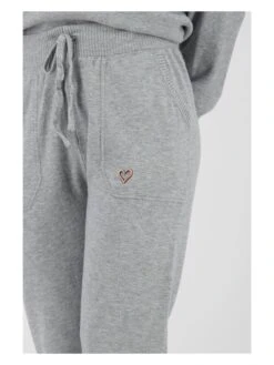 Sweathose "Wilma" In Hellgrau 12 Sweathose "Wilma" In Hellgrau -Trendiges Bekleidungsgeschäft alife and kickin sweathose wilma in hellgrau 4