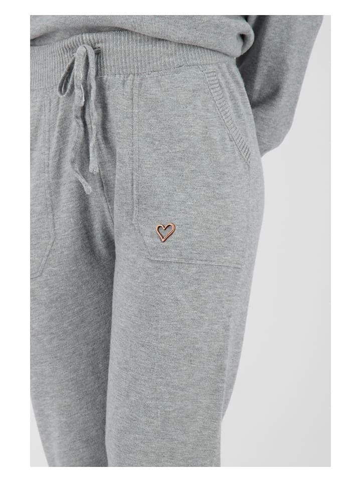 Sweathose "Wilma" In Hellgrau 7 Sweathose "Wilma" In Hellgrau – Bild 5