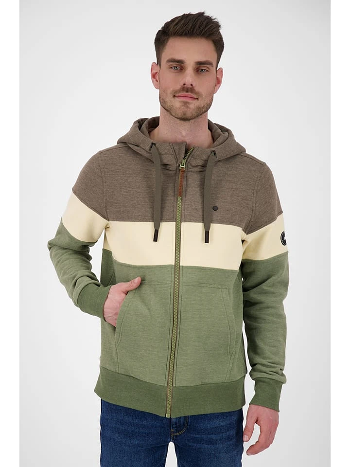 Sweatjacke "Kingsley" In Grün 4 Sweatjacke "Kingsley" In Grün – Bild 2