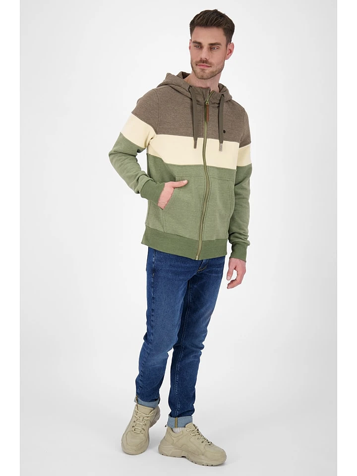 Sweatjacke "Kingsley" In Grün 8 Sweatjacke "Kingsley" In Grün – Bild 6