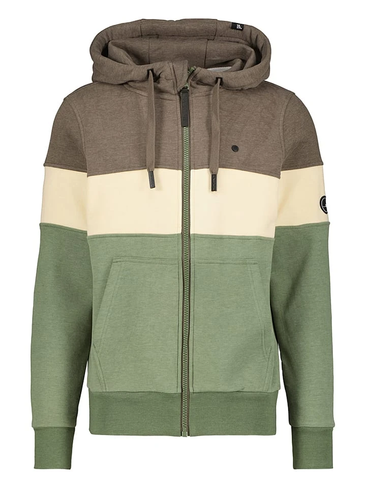 Sweatjacke "Kingsley" In Grün 3 Sweatjacke "Kingsley" In Grün