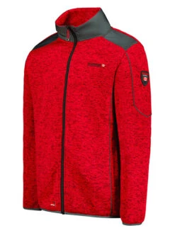 Fleecejacke "Turbine" In Rot 9 Fleecejacke "Turbine" In Rot -Trendiges Bekleidungsgeschäft anapurna fleecejacke turbine in rot 2