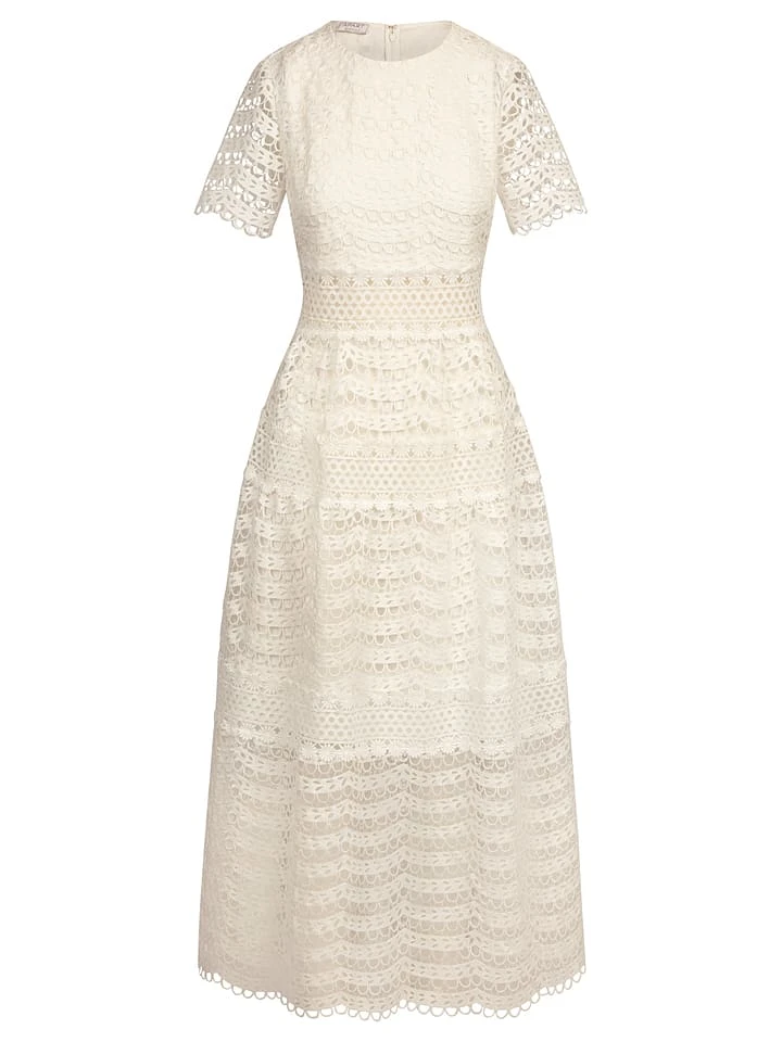 APART Kleid In Creme 3 APART Kleid In Creme