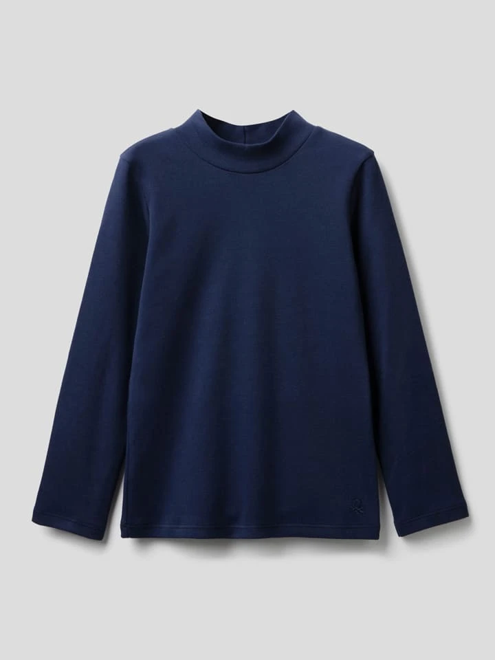 Benetton Longsleeve In Dunkelblau 3 Benetton Longsleeve In Dunkelblau