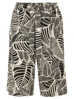 Betty Barclay Shorts In Schwarz/ Beige