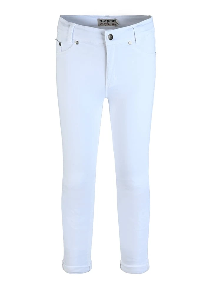 Blue Effect Hose In Weiß 4 Blue Effect Hose In Weiß – Bild 2