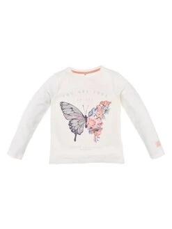 Longsleeve "You Are Free" In Creme