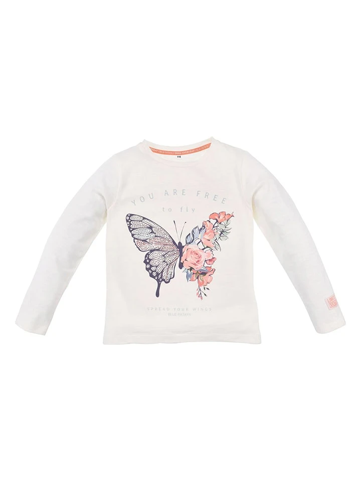 Longsleeve "You Are Free" In Creme 3 Longsleeve "You Are Free" In Creme