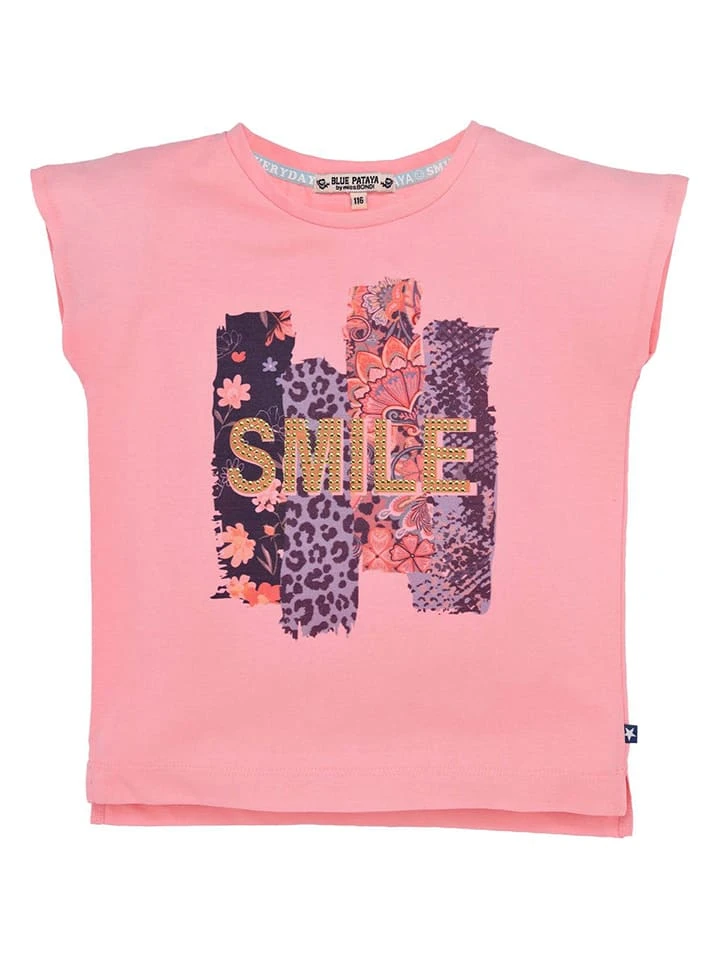 Shirt "Smile" In Rosa 3 Shirt "Smile" In Rosa