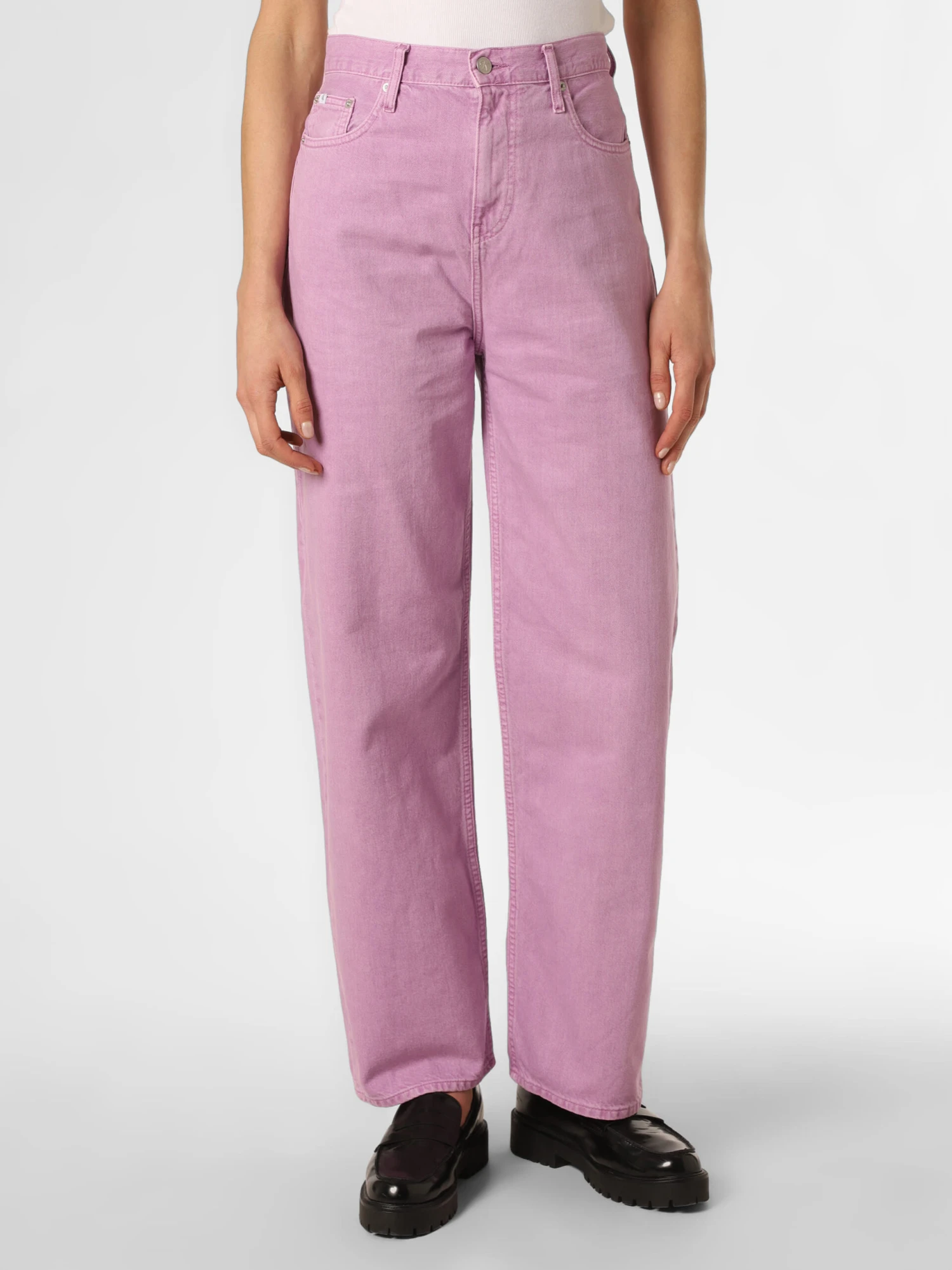 Calvin Klein Jeans Jeans In Flieder 5 Calvin Klein Jeans Jeans In Flieder – Bild 3