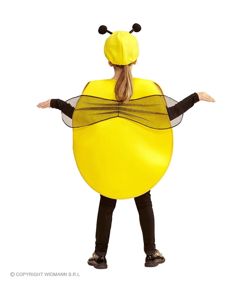 2tlg. Kostüm "Biene Mit Riesenaugen" In Gelb 4 2tlg. Kostüm "Biene Mit Riesenaugen" In Gelb – Bild 2