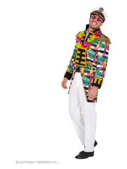 Kostümoberteil "Hawaii Paradefrack" In Bunt -Trendiges Bekleidungsgeschäft carnival party kostumoberteil hawaii paradefrack in bunt 1