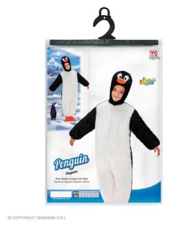 Kostümoverall "Pinguin" In Weiß/ Schwarz