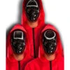 Maske "Squid Game" In Schwarz - Überraschungprodukt