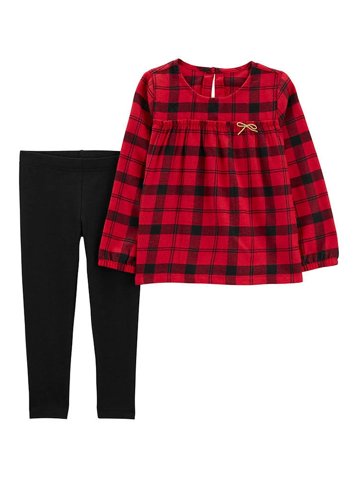 Carter's™ 2tlg. Outfit In Schwarz/ Rot 3 Carter's™ 2tlg. Outfit In Schwarz/ Rot