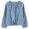 Carter's™ Bluse In Hellblau 1 Carter's™ Bluse In Hellblau -Trendiges Bekleidungsgeschäft carters bluse in hellblau