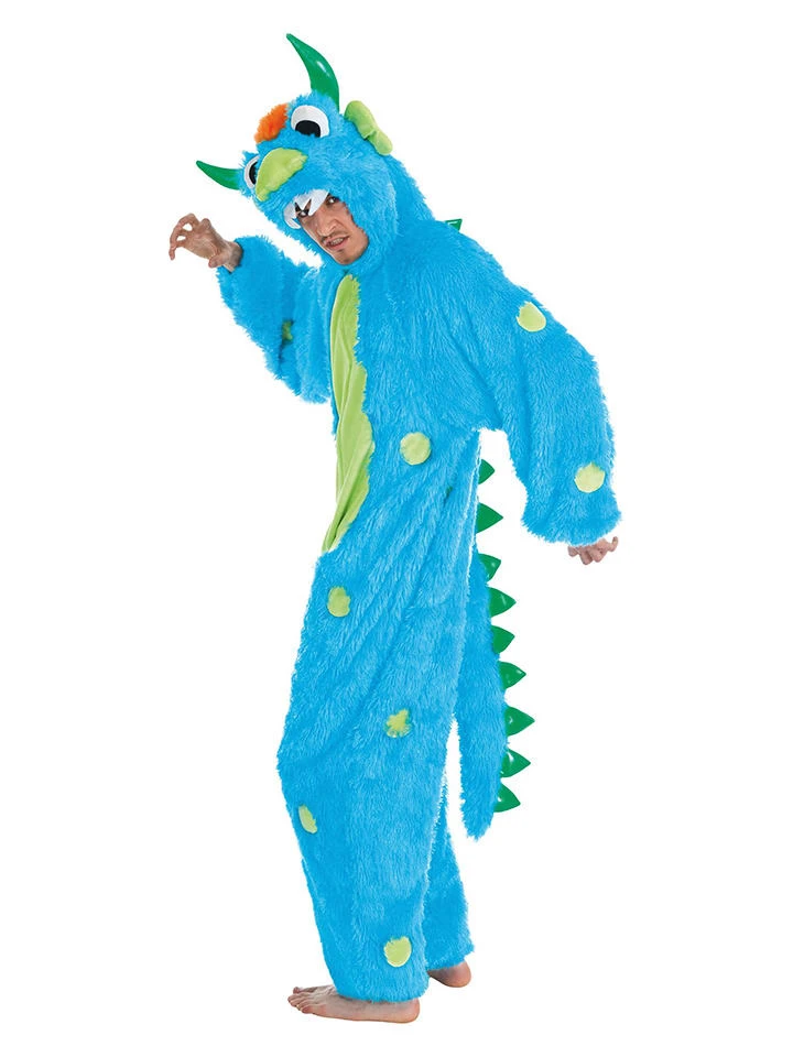 Kostümoverall "Blue Monster" In Blau 3 Kostümoverall "Blue Monster" In Blau