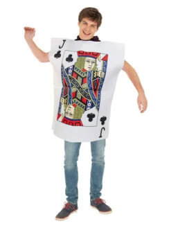 Kostümoverall "Jack Of Clubs" In Weiß