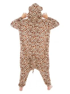 Kostümoverall "Leopard" In Beige/ Braun 5 Kostümoverall "Leopard" In Beige/ Braun -Trendiges Bekleidungsgeschäft chaks kostumoverall leopard in beige braun 1