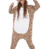 Kostümoverall "Leopard" In Beige/ Braun