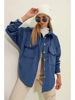 Hemd In Blau 12 Hemd In Blau -Trendiges Bekleidungsgeschäft chezalou hemd in blau 3