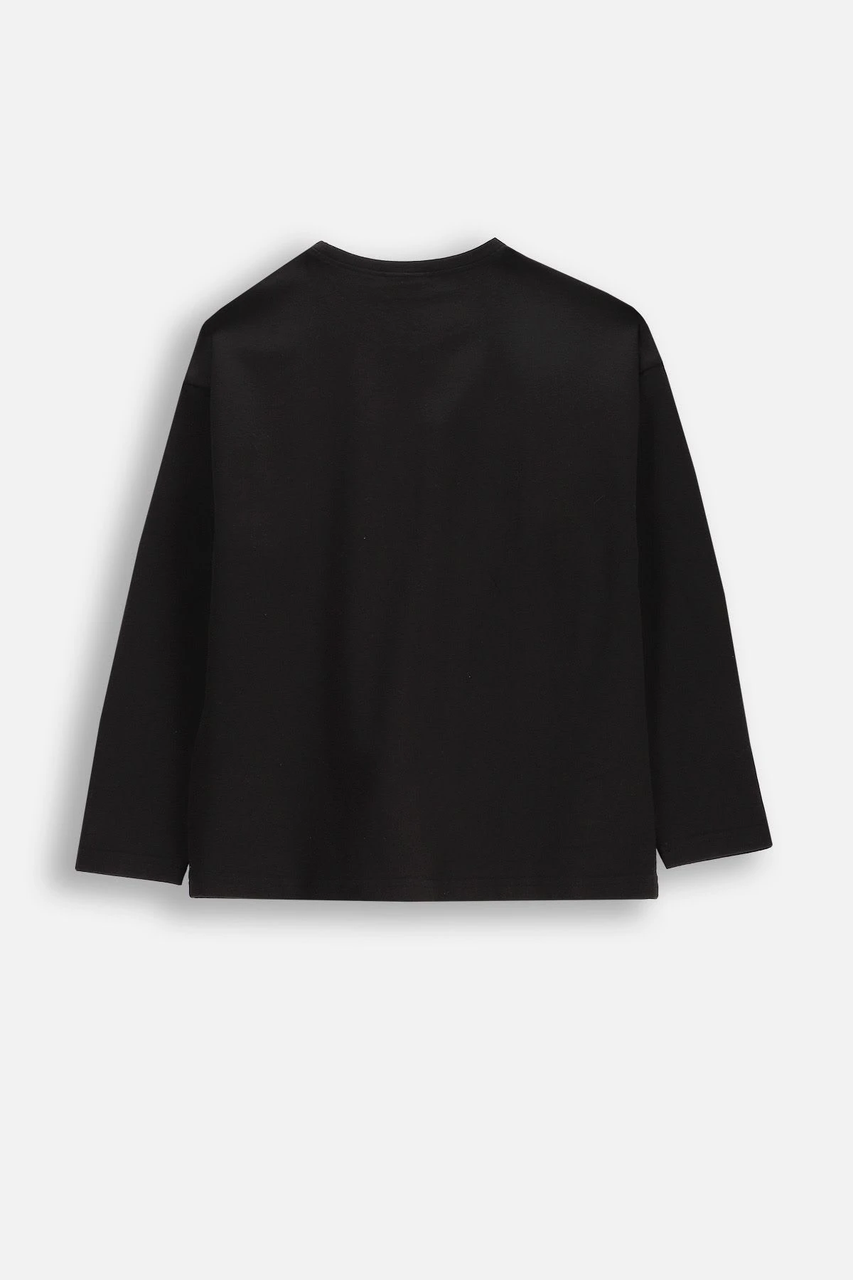 Langarm-T-Shirt In Schwarz 4 Langarm-T-Shirt In Schwarz – Bild 2