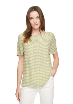 Comma Chiffon-Bluse Gelb 8 Comma Chiffon-Bluse Gelb -Trendiges Bekleidungsgeschäft comma chiffon bluse gelb 2