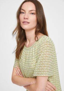 Comma Chiffon-Bluse Gelb 9 Comma Chiffon-Bluse Gelb -Trendiges Bekleidungsgeschäft comma chiffon bluse gelb 3