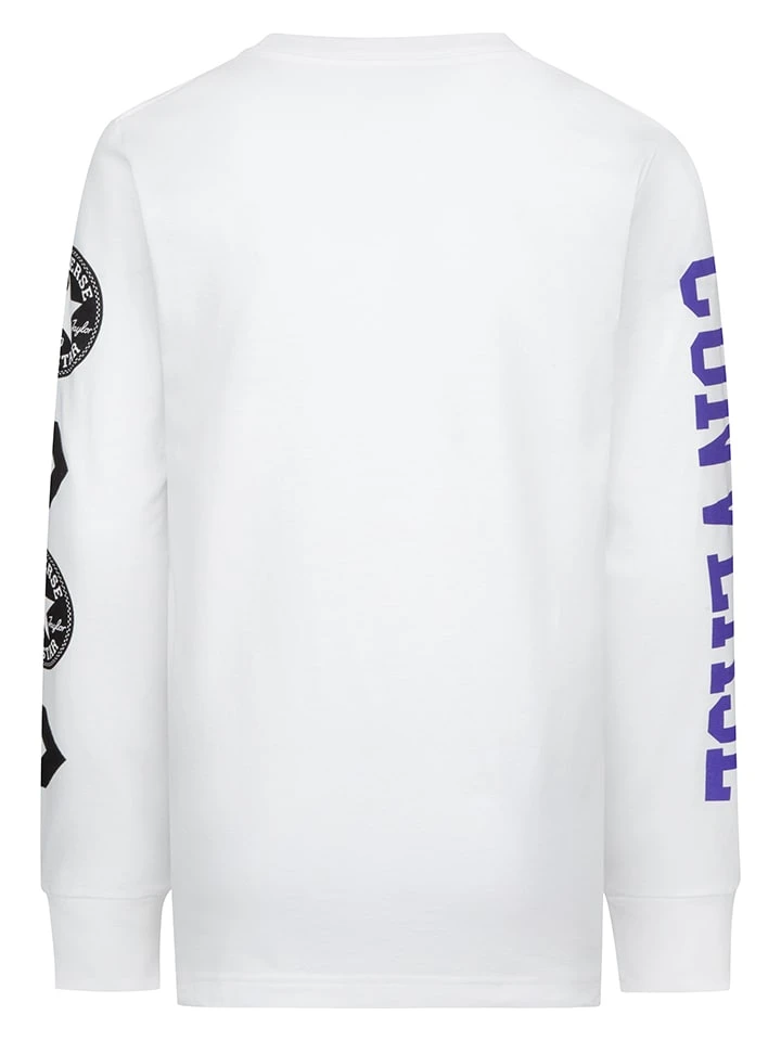 Converse Longsleeve In Weiß 4 Converse Longsleeve In Weiß – Bild 2
