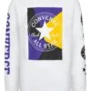 Converse Longsleeve In Weiß -Trendiges Bekleidungsgeschäft converse longsleeve in weiss