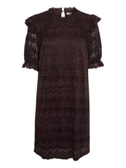 Cream Kleid In Braun