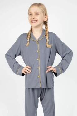 Cyberjammies Pyjama Set Langarm In Grau