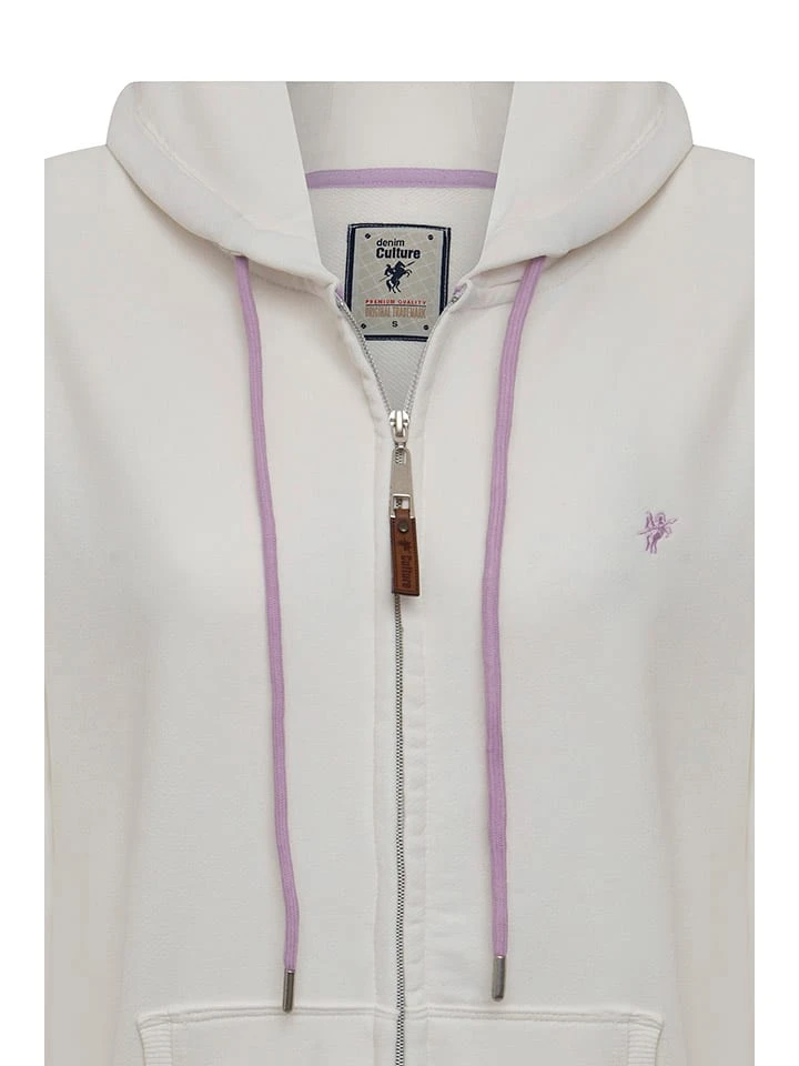 Sweatjacke In Creme 6 Sweatjacke In Creme – Bild 4