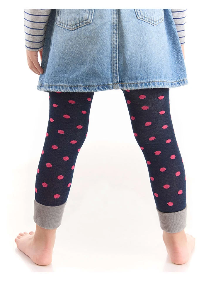 Leggings "Cat" In Dunkelblau 4 Leggings "Cat" In Dunkelblau – Bild 2