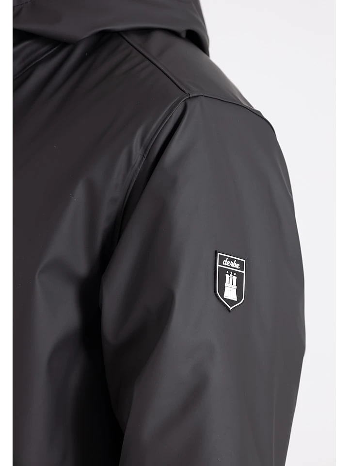 Derbe Regenjacke In Schwarz 9 Derbe Regenjacke In Schwarz – Bild 7
