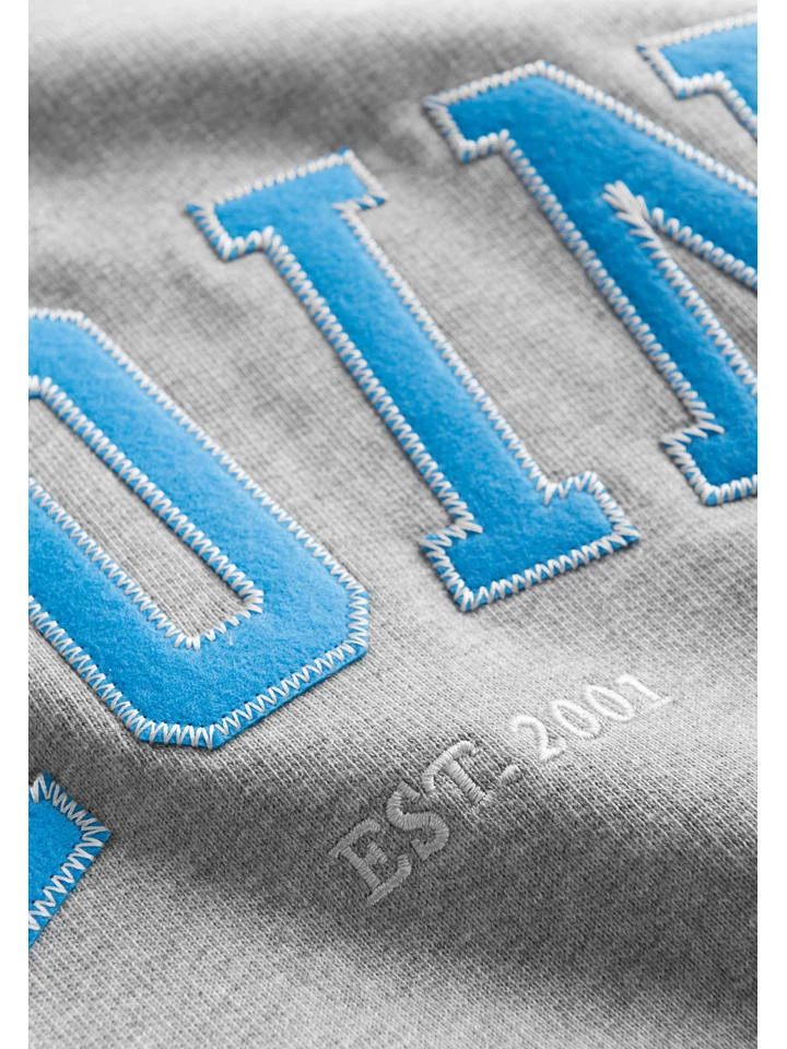 Derbe Sweatshirt "Moin" In Grau 5 Derbe Sweatshirt "Moin" In Grau – Bild 3