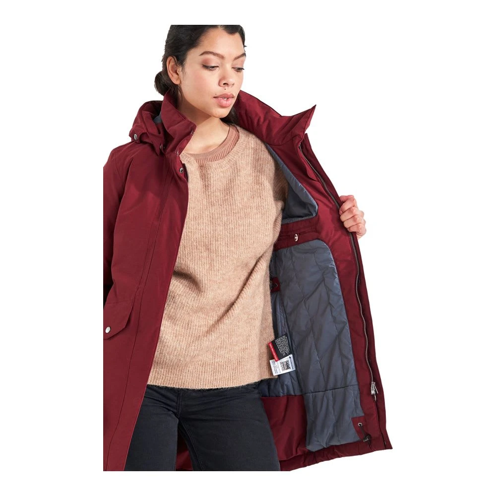 DIDRIKSONS Wintermantel Sanna In Velvet Red 5 DIDRIKSONS Wintermantel Sanna In Velvet Red – Bild 3