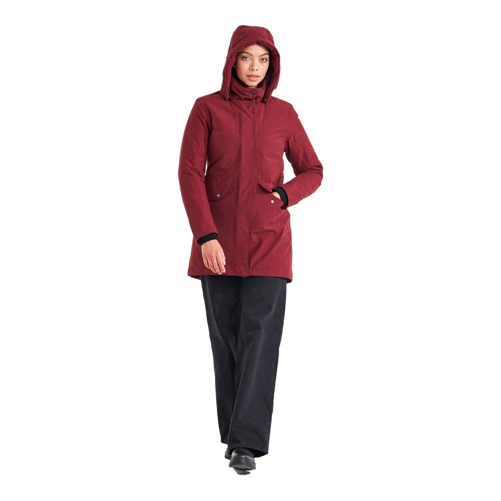 DIDRIKSONS Wintermantel Sanna In Velvet Red 7 DIDRIKSONS Wintermantel Sanna In Velvet Red – Bild 5