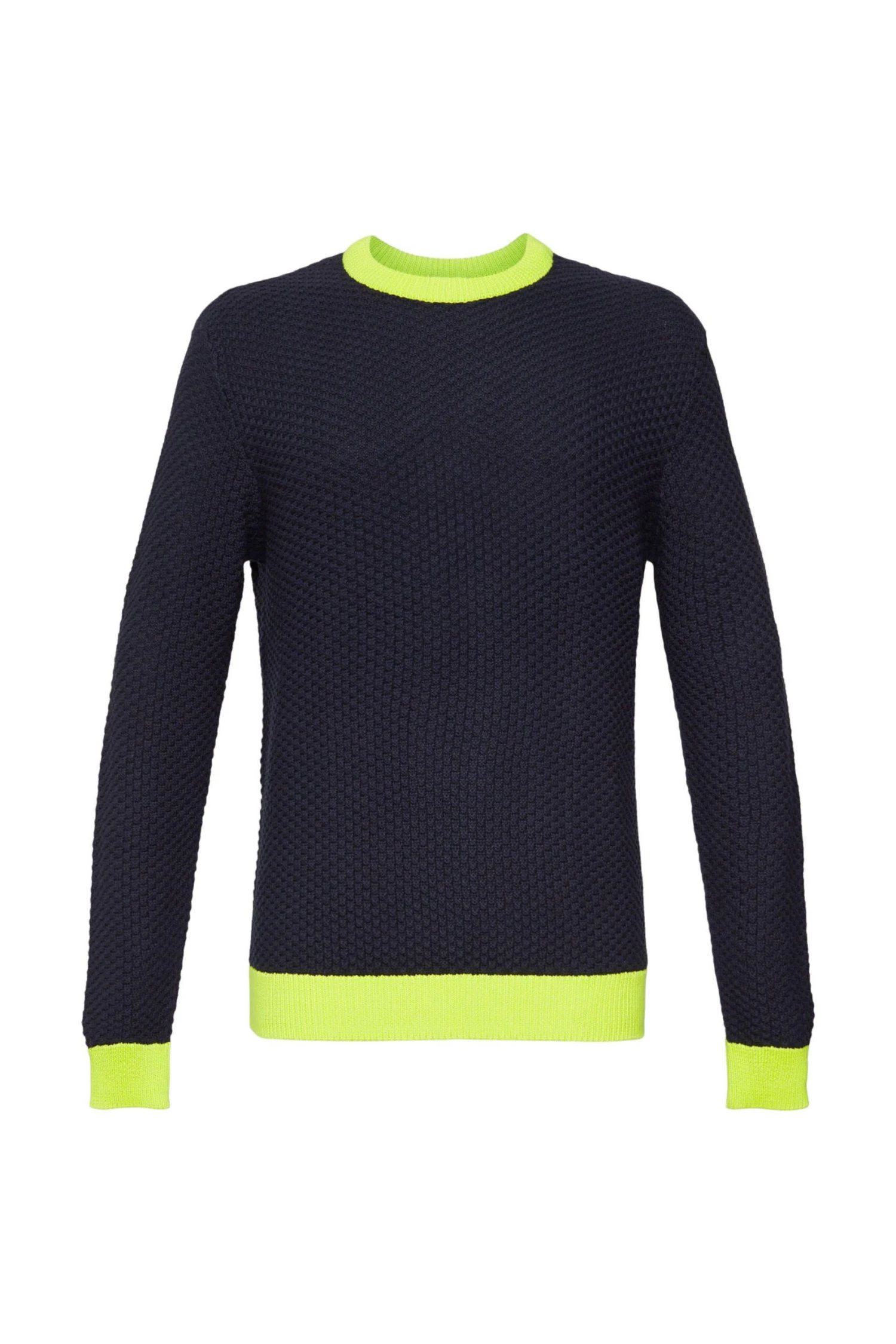 Edc By Esprit Pullover Aus Strukturstrick Navy 3 Edc By Esprit Pullover Aus Strukturstrick Navy